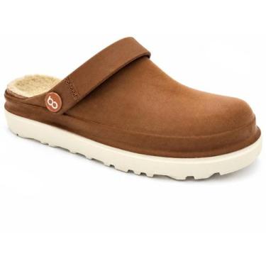 Imagem de Babuche Boaonda Clog Cloe Feminino, 38, Caramelo, Off white