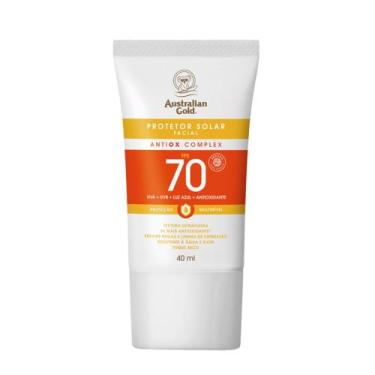 Imagem de Protetor Solar Facial UVA UVB Luz Azul Antioxidante Australian Gold 40