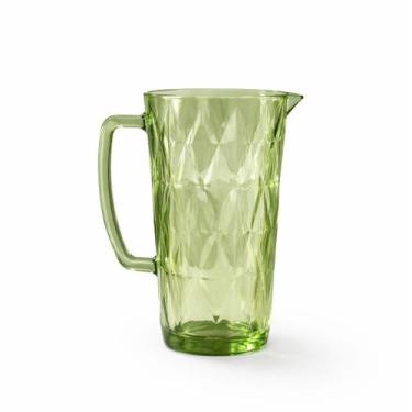 Imagem de Jarra Diamond em Vidro Verde 1200ml - Gamma