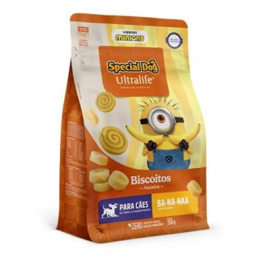 Imagem de Biscoito para Cães Banana Special Dog Ultralife Minions 250g - Manfrim