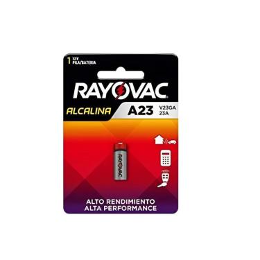 Imagem de Pilha Rayovac Alcalina V23GA 12V para Relogios Controles Remotos Chaves de Carro e Calculadoras