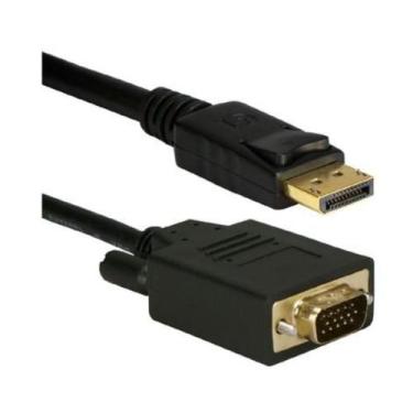 Imagem de Cabo Adaptador Displayport para VGA Macho - Conexão de Vídeo - Shinka