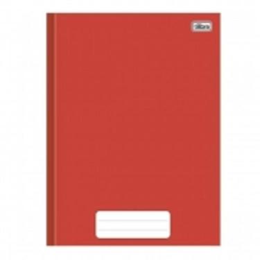 Imagem de Caderno brochura capa dura universitário pepper vermelho 80 folhas pct