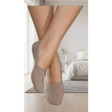Imagem de Kit 3 Pares Meias Slim Algodão Respirável Conforto - Não Especificada