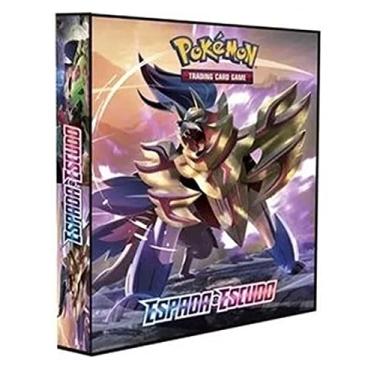 Imagem de Álbum Pokémon Pasta Fichário - ESPADA & ESCUDO + 10 Folhas Plásticas de 9 Bolsos Y.E.S