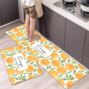 Imagem de Tapetes para piso de cozinha, tapete de área abstrato antiderrapante conjunto de tapetes de cozinha para cozinha sala de jantar, piso casa, escritório, pia, lavanderia 16x24 polegadas
