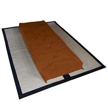 Imagem de Futon Solteiro Dobrável Oriental Confort Plus Caramelo