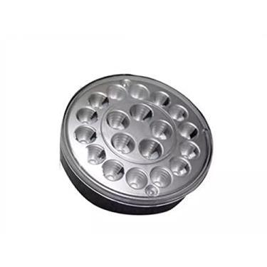 Imagem de LANTERNA TRASEIRA CRISTAL BRASPOINT 140 MM FREIO RE LANTERNA LED VC2541 E VC2542