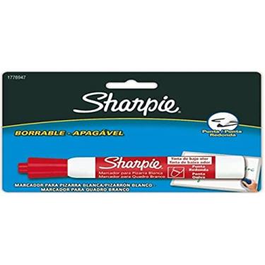 Imagem de Blister com 1 Marcador para Quadro Branco Sharpie Tank Vermelho, 1776947, Vermelho