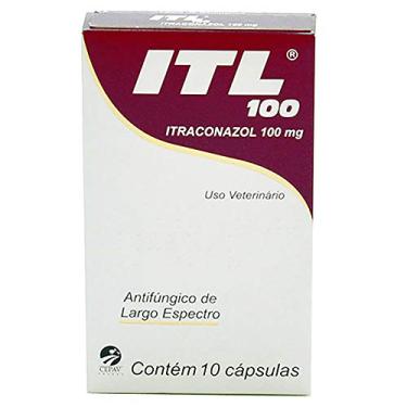 Imagem de CEPAV Itl 100 Itraconazol (Antifúngico) 100Mg - 10 Capsulas