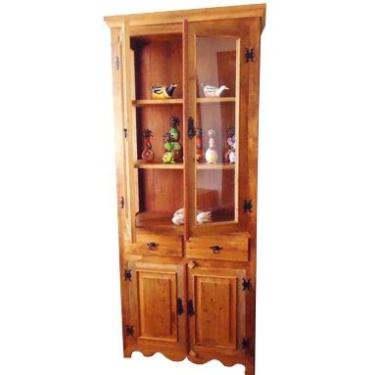 Imagem de Armário de Canto Rústico Opala em Madeira de Demolição - Cód 2228