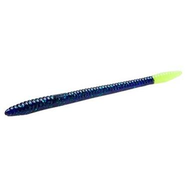 Imagem de Zoom Bait Isca Finesse Worm Pacote com 20 (Junebug Chartruese, 12 cm)