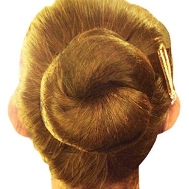 Imagem de 20 polegadas Lote de Rede de Cabelo Invisível Borda Elástica 7 mm Malha 50 cm Reutilizável Redes de Cabelo, Gold 10pcs, Full Size, 10