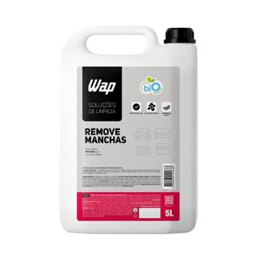 Imagem de Removedor de Manchas de Tecidos e Estofados 5 Litros WAP REMOVE MANCHAS, Branco e Rosa