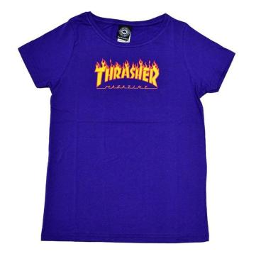 Imagem de Camiseta Thrasher Flame Logo Girls-Feminino
