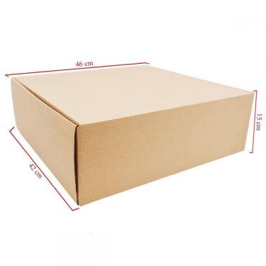 Imagem de Caixa De Papelão Para Envios Pacote Com 10 Unidades Embalagens 46cm x 42cm x 15