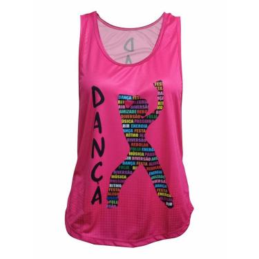 Imagem de Regata Feminina Fitness Dança Ritmos Academia