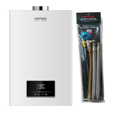 Imagem de Komeco, AQUECEDOR DE ÁGUA A GÁS KOMECO KO 26 D PRIME WIFI 26 LITROS GÁS GN COM KIT LIGAÇÃO Voltagem:110V/220V