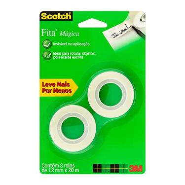 Imagem de Scotch, 3M, Fita Mágica, Transparente, 12 mm x 20 m