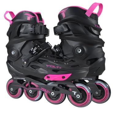 Imagem de Patins Traxart Volt + 2.0 Preto/Pink (Preto/Pink, # 10 = 41/42)