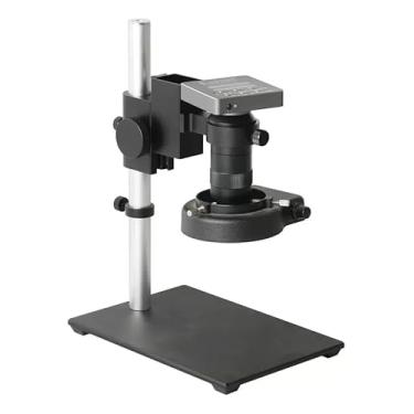 Imagem de Microscópio Eletrônico de Reparo Digital Global Optics NO-110A, 37MP, HDMI, Gravador de Vídeo TF, Zoom de 130x, para Solda PCB por Telefone