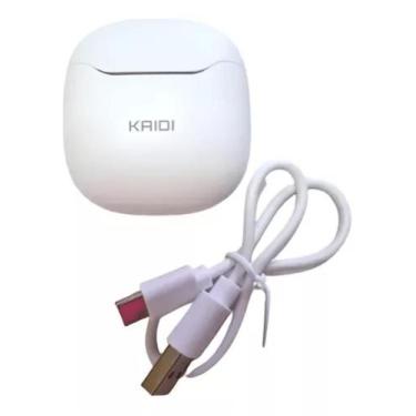 Imagem de Fone De Ouvido Bluetooth P/ Celular Kaidi Tws Kd-771 Sem Fio, Rosa