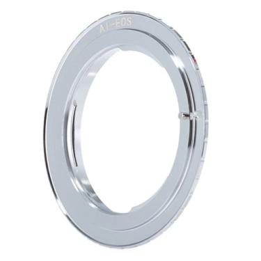 Imagem de Anel conversor de lente AI-EOS adaptador de montagem para lente Nikon F AI para câmera Canon EOS