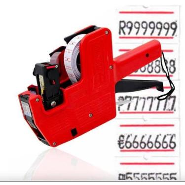 Imagem de Rotuladora Manual Preços Mx5500 8 Dígitos: Resultados - Etiquetadora M