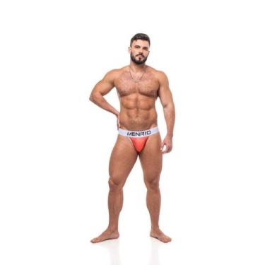 Imagem de Cueca sexy undies 5cm vermelho e branco - Men From Rio, XG