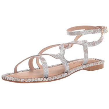 Imagem de Donald Pliner Sandália rasteira feminina, Estampa de cobra de areia, 35