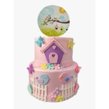 Imagem de Bolo Fake Falso Jardim Encantado - Catavento Festa dos Sonhos