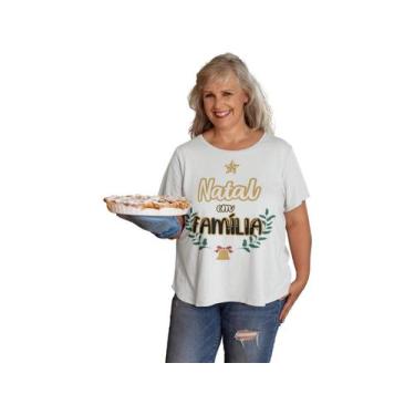 Imagem de Camiseta Natal em Família Ano Novo Festa Fim de Ano Branca - Del Franc