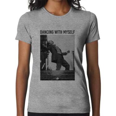 Imagem de Baby Look Dancing with myself - Foca na Moda, Cinza, M