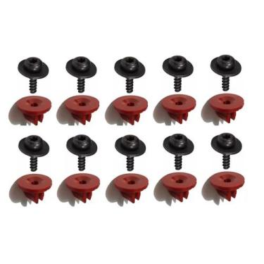 Imagem de 10 Kit Fixador Do Protetor De Carter Ford Fusion ecosport ka  - achei 
