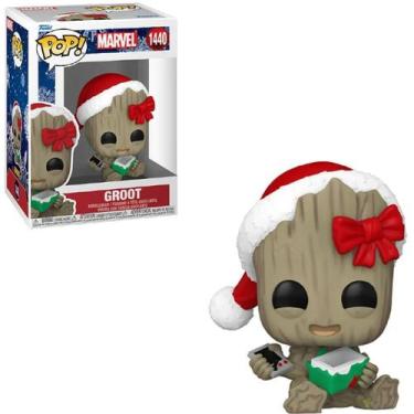 Imagem de Funko Pop Groot Holiday 1440 Pop! Marvel Natal
