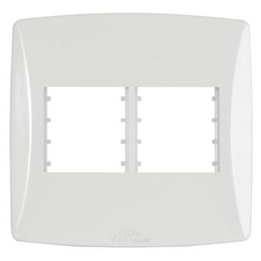 Imagem de Placa 4x4 Para 4 Modulos Petra - Mill - Mectronic