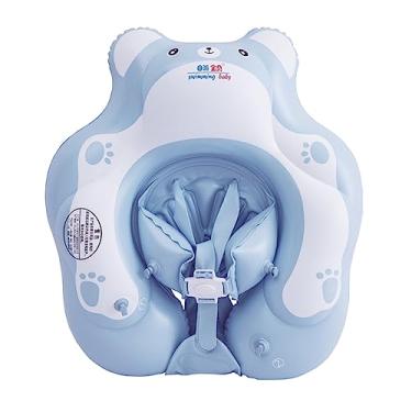 Imagem de HUIOP Bóia inflável de natação para bebês dos desenhos animados Bóia de natação para bebês Anel Bóia de piscina infantil para 6 a 30 meses Meninos Meninas Bóia de treinamento de natação com assento in