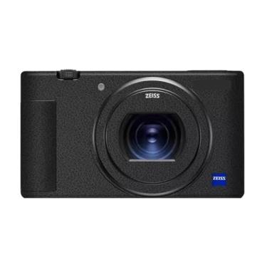 Imagem de Película de decalque para Sony ZV-1 Película de vinil antirarranhões Mirrorless Camera Body Protective Sticker Coat ZV1 (couro preto)