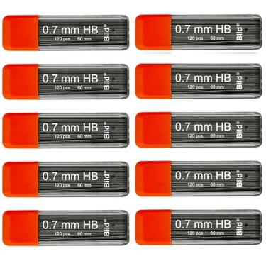 Imagem de Bild Recargas de grafite de lapiseira premium de 0,7 mm (HB Mega, 0,7 mm)