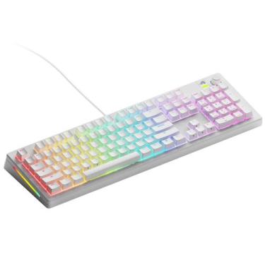 Imagem de Teclado Gaming Glorious GMMK 3 RGB White - com Cabo (Ingles), branco