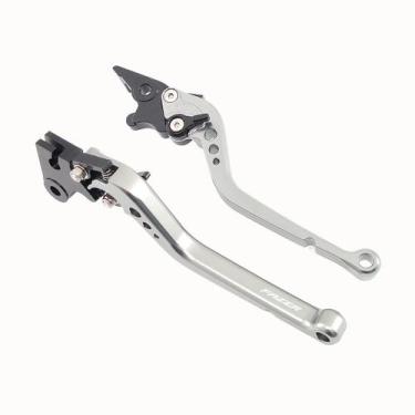 Imagem de Manete Esportivo Longo Gravado a Laser Yamaha Fazer 150 250 Fz15 - Sem