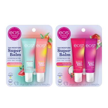 Imagem de Pacote eos 24H Moisture Super Balm Leite de Coco e Mel