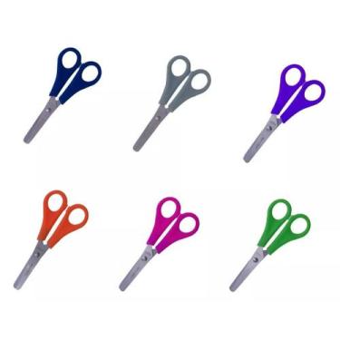 Imagem de Tesoura esc.13cm color leo&leo - cores sortidas