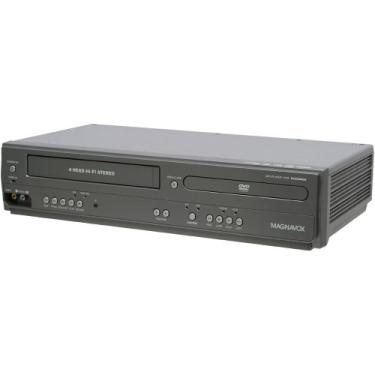 Imagem de Magnavox Leitor de DVD DV225MG9 e videocassete estéreo Hi-Fi de 4 cabeças com gravação de linha