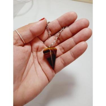 Imagem de Pêndulos de Cristal Radiestesia - Paz Interior Store, Quartzo Verde