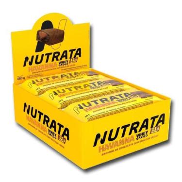 Imagem de Whey Grego Bar Doce De Leite Havanna Brownie 12Und - Nutrata