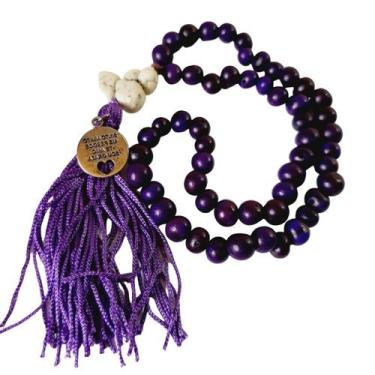 Imagem de Japamala 54 Contas Semente de Açaí Ho''Oponopono - Paz Interior Store,