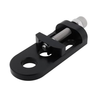 Imagem de YINETTECH Tensor de corrente de bicicleta compatível com BMX Mountain Bikes Ajustador de tensão de corrente de bicicleta (preto)
