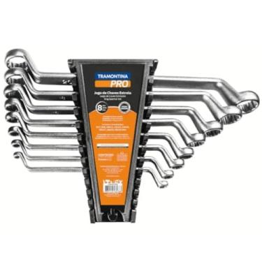 Imagem de Jogo De Chaves Estrela 8 Peças Tramontina Pro