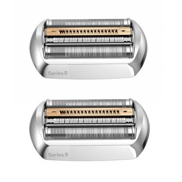 Imagem de Cabeça de substituição para barbeador elétrico 92S-Series 9 compatível com barbeadores elétricos Braun all Series 9 9290cc, 9291cc, 9370cc, 9293s, 9385cc, 9390cc, 9330s, 9296cc (pacote com 2)